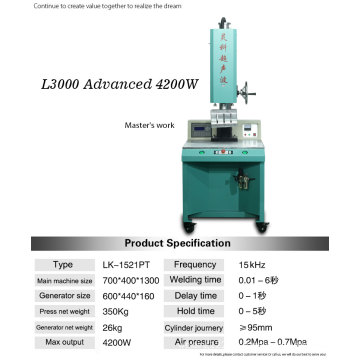 4200W Ultraschall-Kunststoff-Schweißmaschine für Autolampen